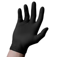 Artikelbild: Einweg-Nitrilhandschuhe Nature Gloves schwarz