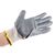 Ansell Antistatische Handschuhe, Größe 8, M, ESD-Sicherheit, Nylon Grau 1Paar Stk.