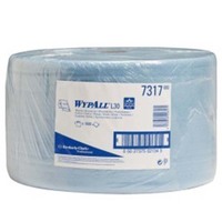 Kimberly-Clark 7317 WYPALL* L20 EXTRA+ Wischtücher 2-lagig blau 23,5 x 38