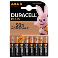 Duracell Plus MN2400 AAA/Micro Batterie 8-Pack