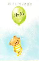 ABC Glückwunschkarte Ballon 1120003200 B6