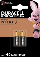 DURACELL Batterie Security MN9100 N, LR1, 1.5V 2 Stück