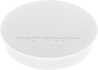 MAGNETOPLAN Magnet Discofix Standard 30mm 1664200 weiss, ca. 0.7 kg 10 Stk.