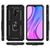 NALIA Ring Cover compatible with Xiaomi Redmi 9 Case, Shockproof Kickstand Mobile Skin with 360° Finger Holder, Slim Protective Hardcase & Silicone Rugged Bumper, for Magnetic C...