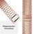NALIA Chronos Edelstahl Armband kompatibel mit Apple Watch Armband SE iWatch Series 10 9 8 7 6 5 4 3 2 1 38/40/41/42mm, Magnetisches Loop-Armband aus Metall mit Schnellverschlus...
