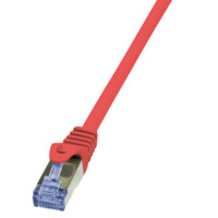 Patchkabel Cat.6A 10G S/FTP, PIMF, PrimeLine, rot, 3m, LogiLink® [CQ3064S]