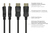 Anschlusskabel DisplayPort 1.2, Stecker inkl. Verriegelungsschutz, schwarz, 2m, Good Connections®