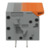 Leiterplattenklemme, 8-polig, RM 3.5 mm, 1,5 mm², 10 A, Push-in Käfigklemme, gra