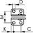 Brida sujecion vertical 6800NI tam.2 inoxidable AMF