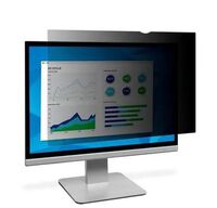 Privacy Filter 24" 16:10 AntiGlare, Frameless, Black Screen Attachment: Attachment Strips and Slide Mount Tabs Display Privacy Filters