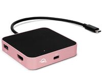 OWC USB-C Travel Dock Rose Gold