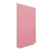 PIZARRA SIN MARCO SKINWHITEBOARD COLOR RAL 3015 ROSA AMARANTO escala de rojos. MEDIDA 100x150cm MAGNÉTICA MODULAR