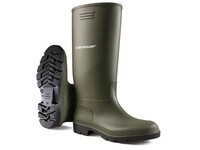 Dunlop Protective Footwear Pricemastor Wellington Laarzen, Maat 39, Groen (paar 2 stuks)