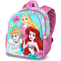 MOCHILA 3D ADORABLE PRINCESAS DISNEY 31CM