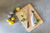 STUBAI schmales Kochmesser geschmiedet 180 mm | Küchenmesser aus Edelstahl für Schneiden von Fleisch, Geflügel, Gemüse, Obst & Lebensmitteln, spülmaschinenfest, gelber Griff