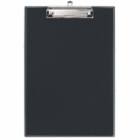 Schreibplatte A4 PVC schwarz