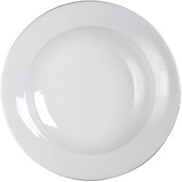 Churchill Profile Rimmed Soup Bowls in White 500ml 248(�)mm/ 9 3/4"