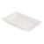 Lumina Wide Rim Rectangular Plates in White 130mm Pack Quantity - 6