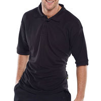 BEESWIFT CLICK POLO SHIRT BLACK 2XL