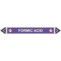 Flow marker - Violet (acid and alkali) signs