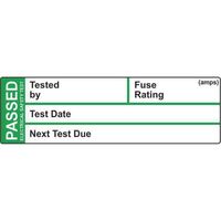 Pat test labels