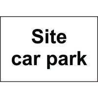 Site car park sign