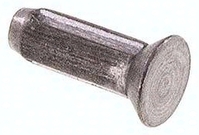 KN4 Kerbnagel mit Senkkopf DIN 1477 2,5x8mm