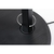 LED Steh-Leseleuchte ALDAN mit Stufen-Touchdimmer, 120-150cm, 230V, 15.5W 2700K, schwarz / Alu gebürstet