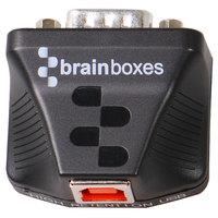 Brainboxes US-235 1 Ultra small Port RS232 USB to Serial Adapter