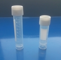 Proben-Versandröhrchen PP mit Schraubverschluss (LLG-Labware) | Inhalt ml: 5