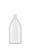 Narrow neck bottle 200 ml LDPE clear without screw cap