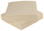 Champagne / Cream Disposable Napkins 40cm Linen Feel Luxury Airlaid Paper Pack of 50