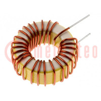 Inductor: wire; THT; 33uH; 5A; 36mΩ