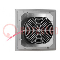 Ventilator: AC; axiaal; 230VAC; 170x151x51mm; 250m3/h; 51dBA; IP54