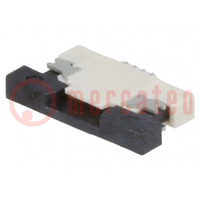 Connector: FFC/FPC; horizontal; PIN: 4; top contacts,ZIF; SMT; 0.4A