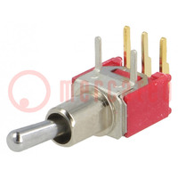 Switch: toggle; Pos: 3; SP3T; ON-OFF-ON; 3A/28VDC; -30÷85°C; 20mΩ