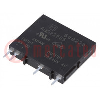 Relay: solid state; Ucntrl: 4÷6VDC; 2A; 75÷264VAC; AQ-G; 1-phase