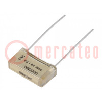 Kondensator: papierowy; 6,8nF; 300VAC; 10,2mm; ±10%; THT; PME261