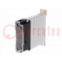 Relay: solid state; Ucntrl: 90÷240VAC; 15A; 48÷480VAC; -30÷70°C