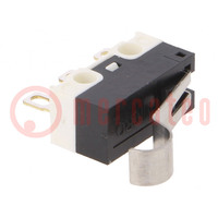 Microswitch SNAP ACTION; 3A/125VAC; SPDT; (ON)-ON; Pos: 2; 0.55N