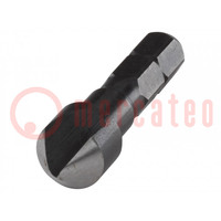 Countersink; 10mm; wood,metal,plastic; tool steel