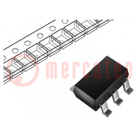 IC: digital; XOR; Ch: 1; IN: 2; CMOS; SMD; SOT23-5; 2÷5,5VDC; -40÷125°C