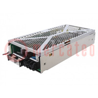 Power supply: switched-mode; for building in,modular; 600W; 3.1A