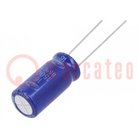 Condensator: elektrolytisch; THT; 1500uF; 16VDC; Ø10x20mm; ±20%