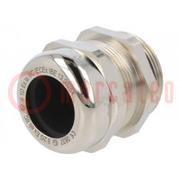 Cable gland; with earthing; M32; 1.5; IP68; brass