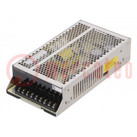 Power supply: switched-mode; for building in; 200W; 5VDC; 40A