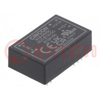 Converter: DC/DC; 3W; Uin: 9÷18V; Uout: 12VDC; Uout2: -12VDC; DIP24