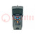 Tester: LAN-bekabeling / kabeldetector; LCD; F,RJ12,RJ45; 0÷50°C