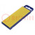 Markers; Marking: F; 2.8÷3.8mm; polyamide; yellow; -40÷85°C; WIC