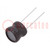 Inductor: wire; THT; 100uH; 1.5A; ±10%; Ø9.5x8.5mm; vertical